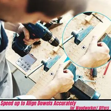 Dowel Centers for Accurate Wood Joinery - 10PCS Set
