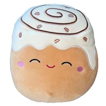 Fabulous 8 Inch Chanel Cinnamon Roll Squishmallow Toy