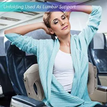 SIMPTECH Inflatable Travel Pillow for Ultimate Comfort