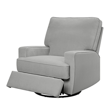 Baby Relax Rylan Swivel Glider Recliner Chair for Modern Homes