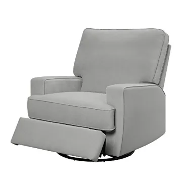 Baby Relax Rylan Swivel Glider Recliner Chair for Modern Homes