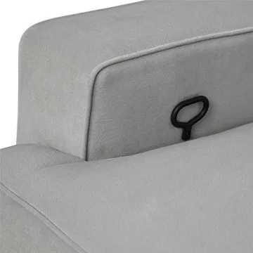 Baby Relax Rylan Swivel Glider Recliner Chair for Modern Homes