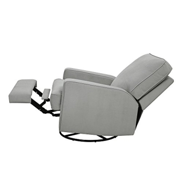 Baby Relax Rylan Swivel Glider Recliner Chair for Modern Homes