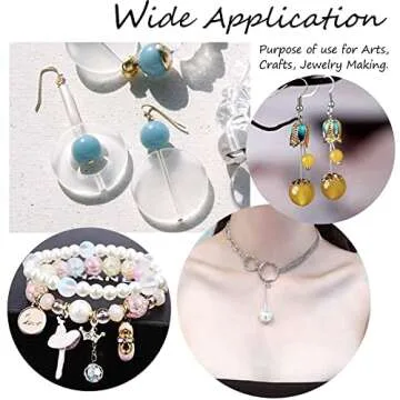 2000 pcs Jewelry Head Pins for DIY Earrings and Bracelets