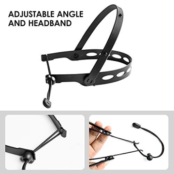 EWA 2-Pack Adjustable Face Shields with Extra Visors