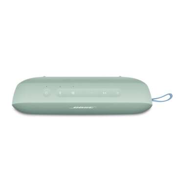 Bose SoundLink Flex Portable Bluetooth Speaker (2nd Gen), Portable Outdoor Speaker with Hi-Fi Audio, Up to 12 Hours Battery Life, Waterproof and Dustproof, Alpine Sage