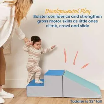 ECR4Kids Softzone Little Me Climb and Slide for Toddlers