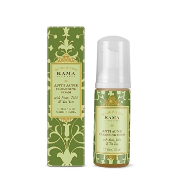 Kama Ayurveda Anti Acne Cleansing Foam Effective Natural Skincare