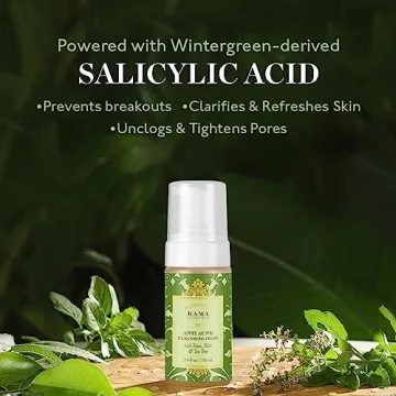 Kama Ayurveda Anti Acne Cleansing Foam Effective Natural Skincare