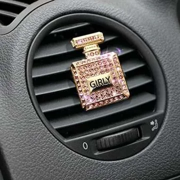 WIRESTER Fresh Scented Car Vent Clip with Bling Rhinestones