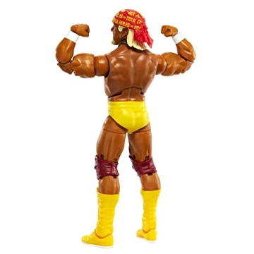 Mattel Hulk Hogan Elite Collection Action Figure, 6-inch Posable Collectible Gift for Fans Ages 8 Years Old & Up