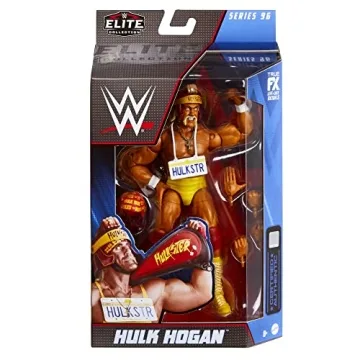Mattel Hulk Hogan Elite Collection Action Figure, 6-inch Posable Collectible Gift for Fans Ages 8 Years Old & Up