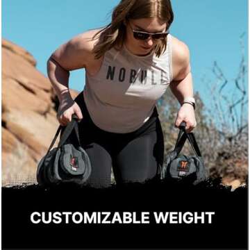 Brute Force Kettlebell Sandbag - Adjustable Workout Equipment
