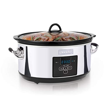 7 Quart Programmable Slow Cooker with Digital Timer & Warmer