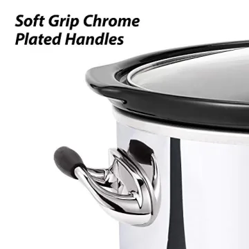 7 Quart Programmable Slow Cooker with Digital Timer & Warmer