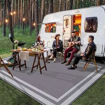 HappyTrends Reversible Outdoor Rug for All Occasions