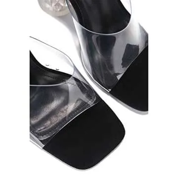 Cape Robbin Clear High Heels for Women - Elegant & Chic