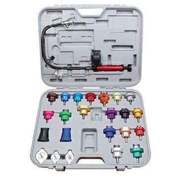 ATD Tools ATD-3302 25 Piece Master Cooling System Pressure Test Kit, 1 Pack
