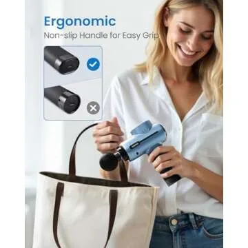 RENPHO Massage Gun Deep Tissue Portable Percussion Massager for Back and Neck, FSA & HSA Eligible, Gifts for Men and Women, Handheld Device with Carry Case, Active