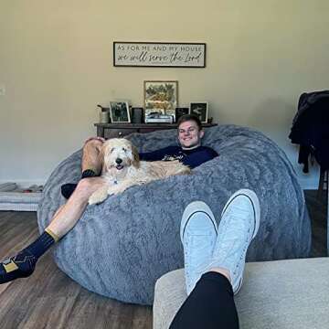 FAFAD Giant 6ft Bean Bag Chair for Ultimate Comfort