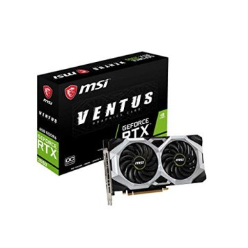 MSI Gaming GeForce RTX 2060 6GB GDRR6 192-bit HDMI/DP Ray Tracing Turing Architecture VR Ready Graph...