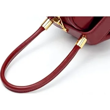 Normia Rita Retro Leather Handbag Stylish Practical Mini Satchel