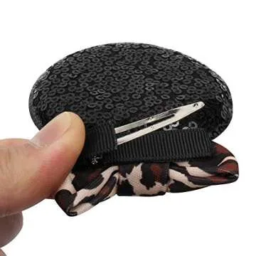 YanJie Lovely Sequin Mouse Ears Clip for Girls Party