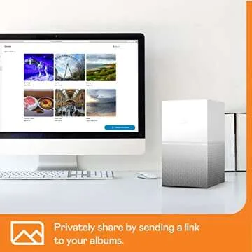 WD 4TB My Cloud Home Duo Personal Cloud Storage - WDBMUT0040JWT-NESN