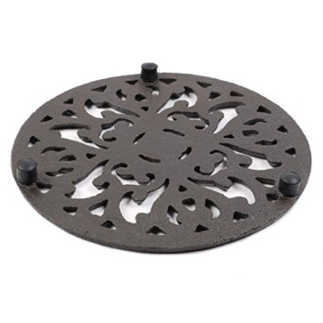 Vintage Cast Iron Trivet Eco-Friendly Non-Slip Kitchen Decor