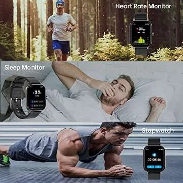 2022 Smartwatch Fitness Tracker for Android and iPhone