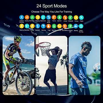 Smart Watches for Android Phones Compatible Samsung iPhone, 2022 Smartwatch 1.69 Fitness Tracker Ladies Waterproof Full Touch Screen Heart Rate Sleep Monitor Pedometer Calorie