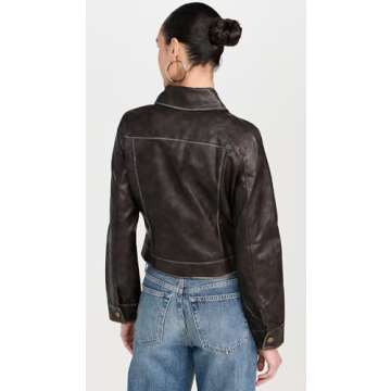 NIA Women's Dallas Jacket, Mink, Brown, L