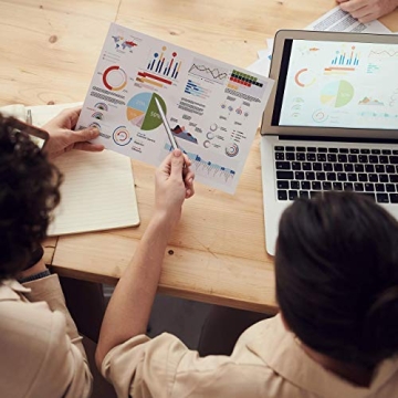 Hamilco White Cardstock Thick Paper 8.5 x 11 Inches