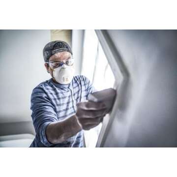 3M N95 Respirator 9511, Cool Flow Valve, 2 Pack, NIOSH-APPROVED, Advanced Filter Media For Easy Breathing, Comfortable For Long Periods Of Wear, Helps Filter Pollen, Mold Spores & Dust (8511PA1-2A-PS)