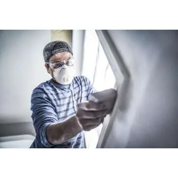 3M N95 Respirator 9511, Cool Flow Valve, 2 Pack, NIOSH-APPROVED, Advanced Filter Media For Easy Breathing, Comfortable For Long Periods Of Wear, Helps Filter Pollen, Mold Spores & Dust (8511PA1-2A-PS)