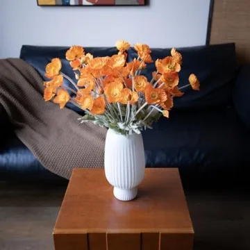 DUYONE Artificial Poppy Flowers - Versatile Home & Party Decor