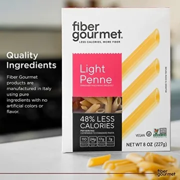Fiber Gourmet Pasta - Low Calorie, High Fiber Penne