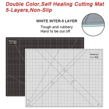 Best Rotary Cutting Mat Set for Crafters and Quilters