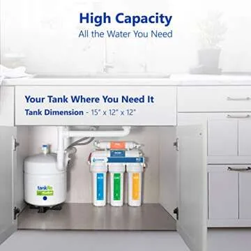 tankRo RO132-TNK 4 Gallon Reverse Osmosis Water Tank