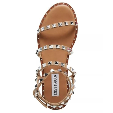 Steve Madden Pyramid Studs Gladiator Sandal for Women