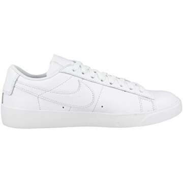 NIKE Women's Sneakers Fitness Shoes, White, White, White, White 111, 6.5 AU