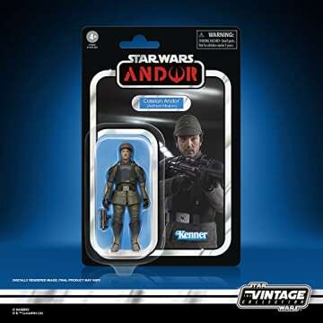 Star Wars The Vintage Collection Cassian Andor (Aldhani Mission) Star Wars: Andor 3.75-Inch Action Figures, Ages 4 and Up