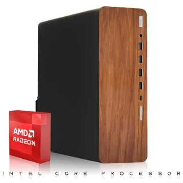 HP Dark Dual Premium Desktop - AMD, RGB, 16GB RAM, SSD