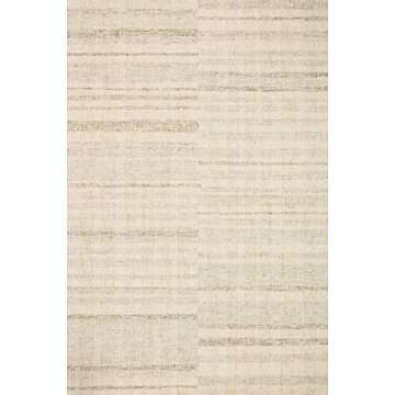 Loloi Chris Loves Julia Chris Collection CHR-02 Natural/Sage 7'-9'' x 9'-9'', .50" Pile Height, Area Rug