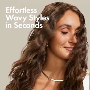 BONDIBOOST Wave Wand Hair Curling Iron for Gorgeous Waves