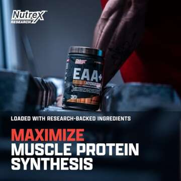 Nutrex Research EAA Hydration Powder for Muscle Recovery and Strength