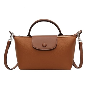 VesaNa Yoolo Fashion Crossbody Bags for Women - quilted crossbody bags for women,2023 Autumn New Shoulder Bags Handbags（Brown）