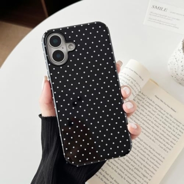 Chic Sayoaho iPhone 17 Case with Cute Polka Dot Design