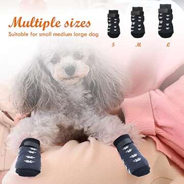 Rypet Anti-Slip Dog Socks for Indoor Pet Safety