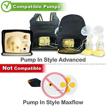 Nenesupply Tubing x 4 Compatible with Pump in Style Advanced Breastpump Replacement Parts for Medela...